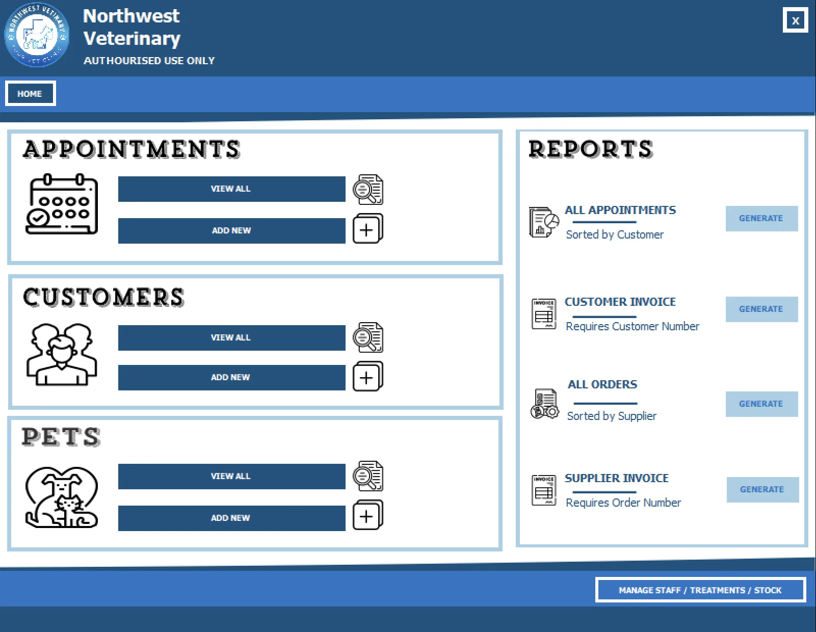 Northwest Veterinary appointment overview